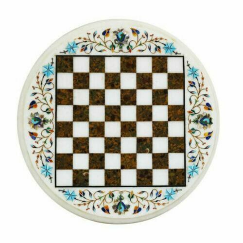 Scacchiera marmo piano - scacchiera, 18"