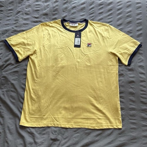 Shirt fila vintage ringer - t-shirt,