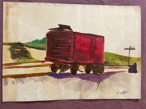 Edward hopper quadro disegno - edward,