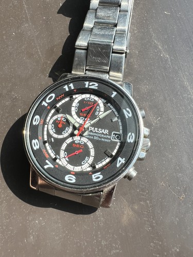 Pulsar v657 7070 chronograph - pulsar, v657-7070
