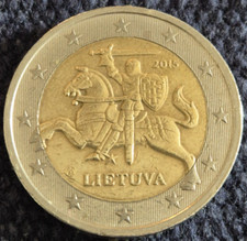 Moneta euro 2015 dalla - moneta,