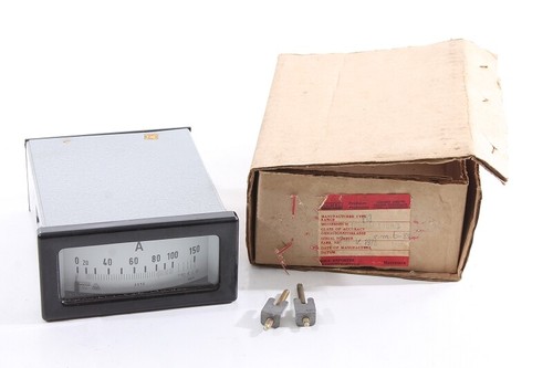 Vecchio amperometro scala - vecchio,