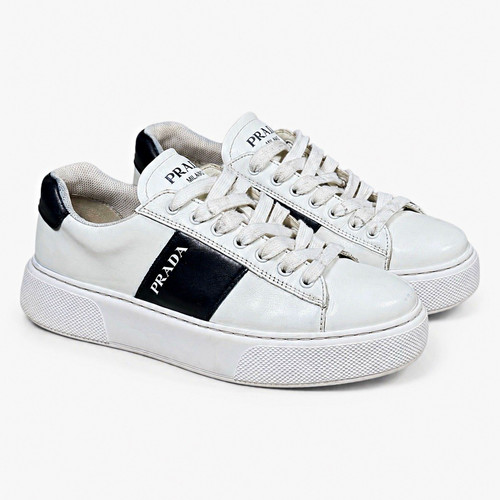 Sneakers basse prada pelle - sneakers,