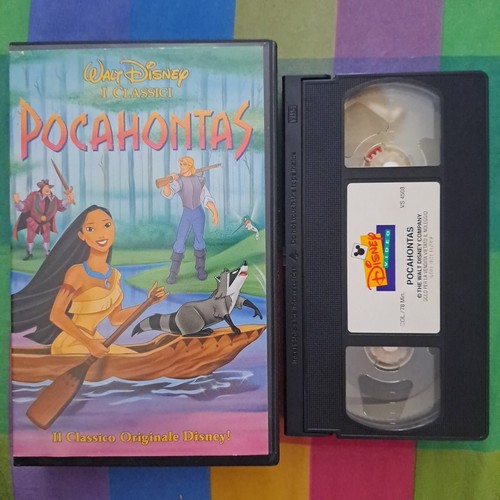 Vhs pocahontas walt disney - vhs, disney.