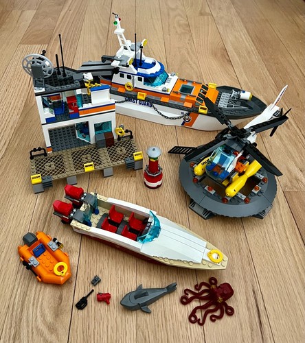 Set lego town city guardia - set,