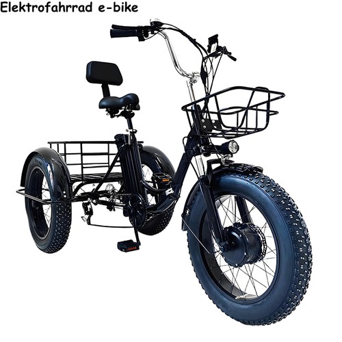 Triciclo elettrico pieghevole - elettrico,