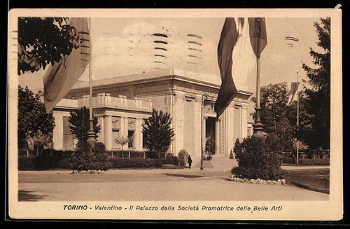 Cartolina torino valentino - torino,,