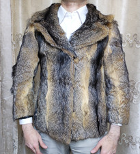 Giacca Coyote pelliccia di