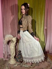 Sottogonna in cotone bianco