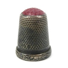 Antico ditale in argento 800