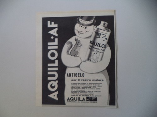 Advertising pubblicità 1961 - advertising,