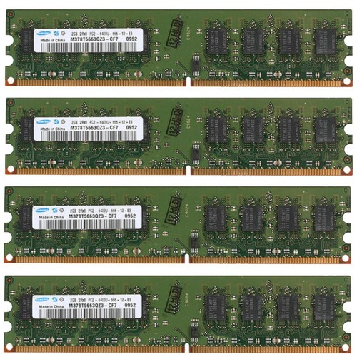 8gb 1gb pc2 - 8gb, (4x