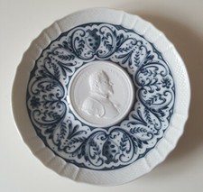 Piatto in porcellana Richard Ginori 'i grandi Medici' Ferdinandus I°