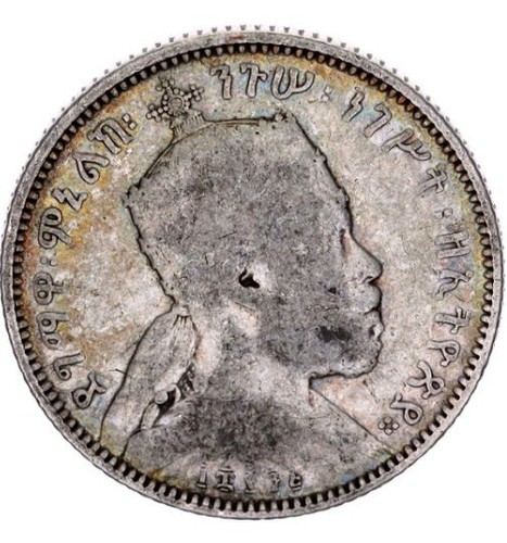 Etiopia menelik 4 - menelik, 1/4