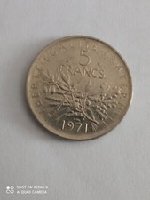 Moneta franchi francesi - moneta, da