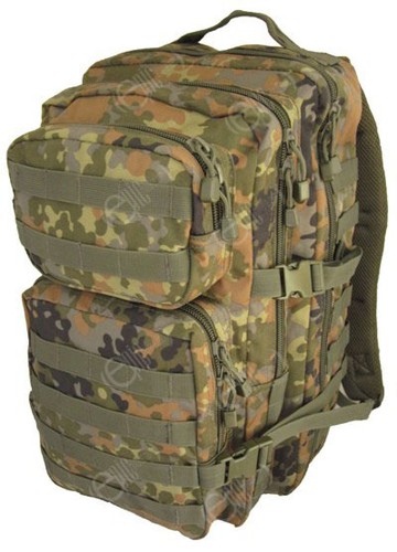 Flecktarn mimetico molle zaino - flecktarn,