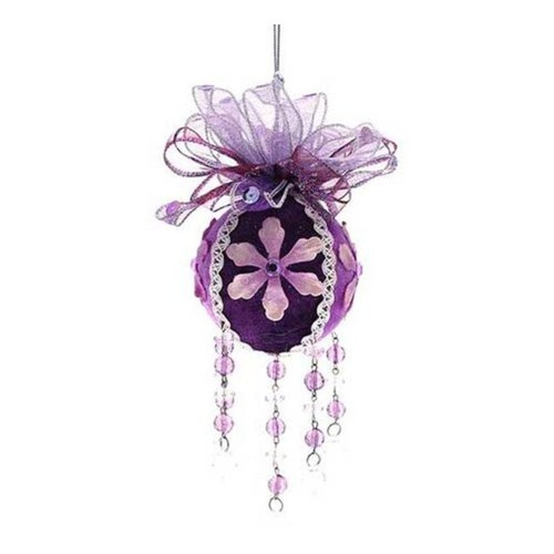 Sfera decorata con - , pendenti