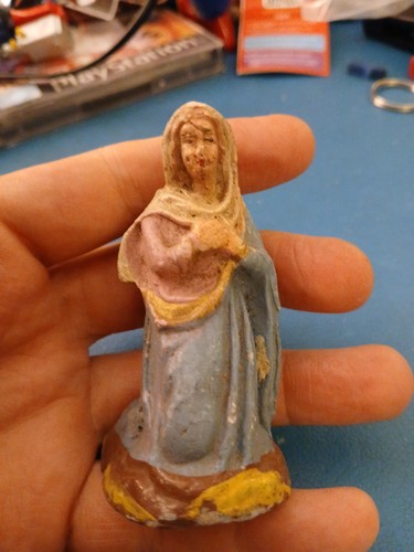 Personaggio presepe vintage - presepe,