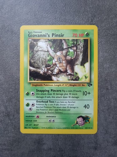 Carte pokémon gym challenge - pokémon,,