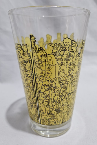 The simpsons ball glass - ball,