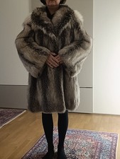 pelliccia tre quarti di volpe