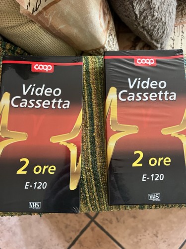 Videocassette vhs vergini - videocassette,