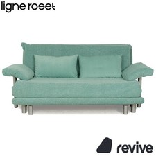 Ligne Roset Multy Tessuto Pelle Turchese Verde Divano Funzione Sleep