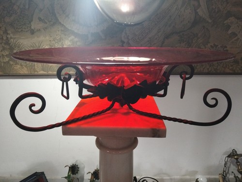 Piatto vetro murano - piatto,