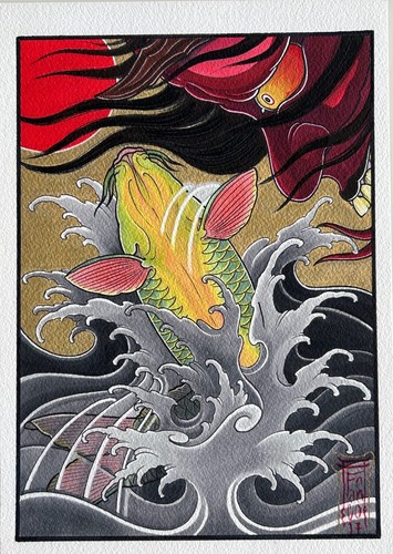Fine art print tattoo - fine,