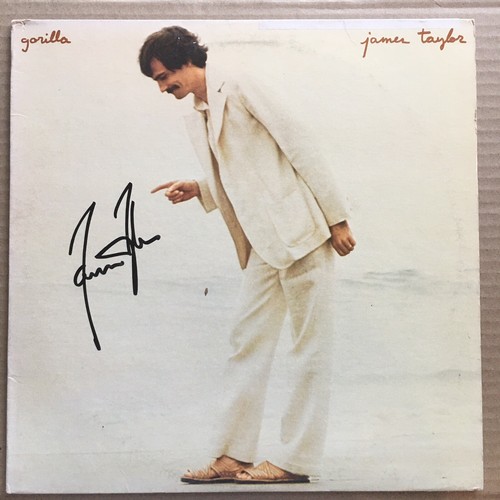 Signed james taylor gorilla - signed,
