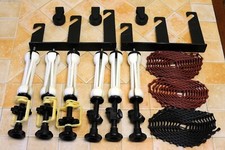 Manfrotto 3 copie di portafondali Expan completi di catena tenditore + 2 ganci 