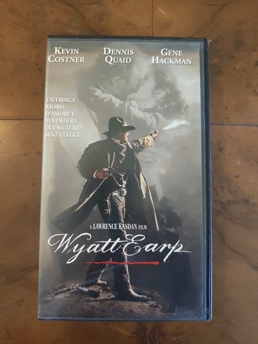 Wyatt earp vhs warner bros - wyatt,
