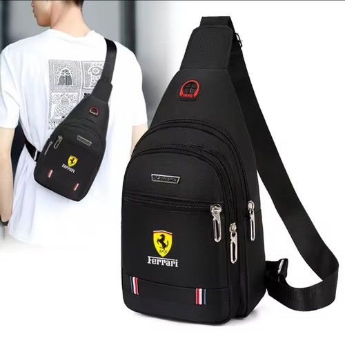 Borsa tracolla uomo ferrari - tracolla,
