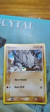 Rhyhorn 62/106 Reverse Holo Pokemon Card Edizione Ex Emerald English