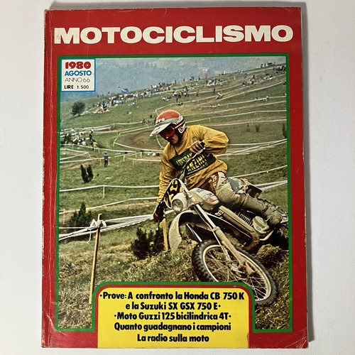 Rivista motociclismo agosto - rivista,