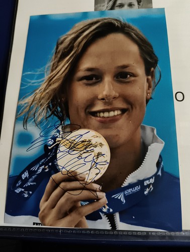 Autografo federica pellegrini - autografo,