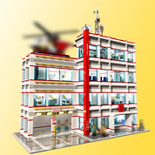 Moc 60417 edificio modulare - edificio,