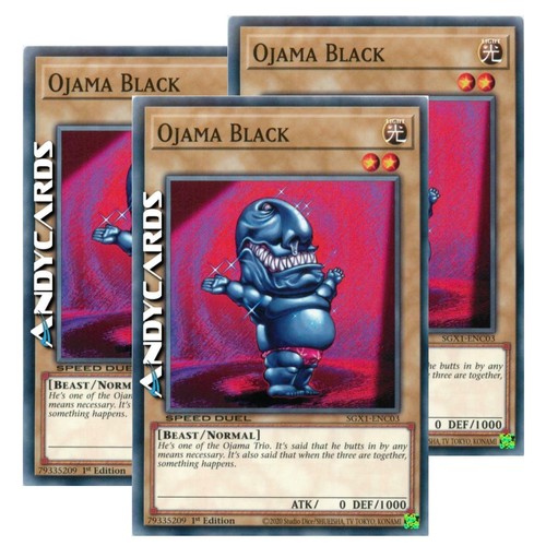 Ojama black - ojama, duel)