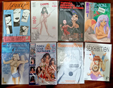 FUMETTO EROTICO AMERICANO IN INGLESE - OTTO ALBI VARI - NUMERI UNO!!