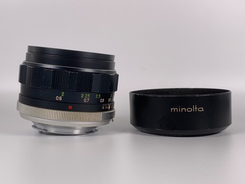 Obiettivo minolta rokkor pf - obiettivo,