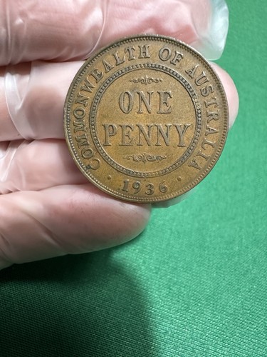 One penny 1936 commonwealth - penny,
