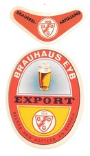 Etichetta birra Birreria