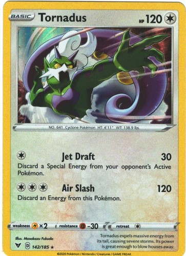 Tornadus 142 185 vivid voltage - tornadus,