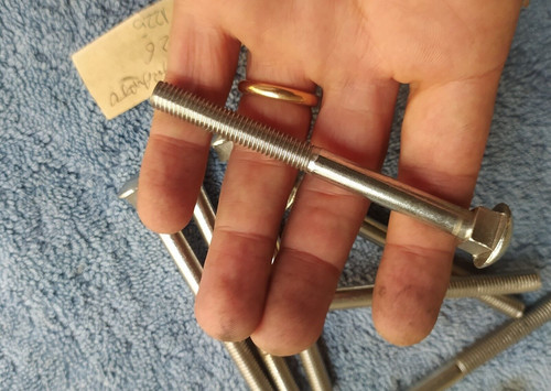 Bullone cromato paraurti - bullone,