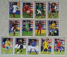 13 FIGURINE PANINI KELLOGS FOOTBALL SUPERSTARS  MONDIALI 2018 DIVERSE VEDI LISTA