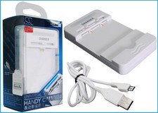 Carica batteria Li-Ion universale Mobile Phone Battery Charger PENTAX SANYO FUJI