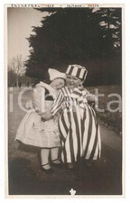 1928 MILANO Parco Sempione - CARNEVALE - Bambini in costume *Foto 8x13 cm