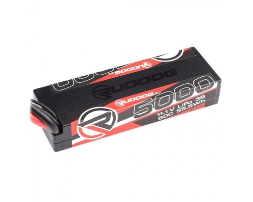 Ruddog 5000mah 50c lipo - 11.1v,