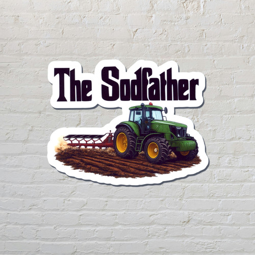 Adesivo padrino agricoltura - adesivo,