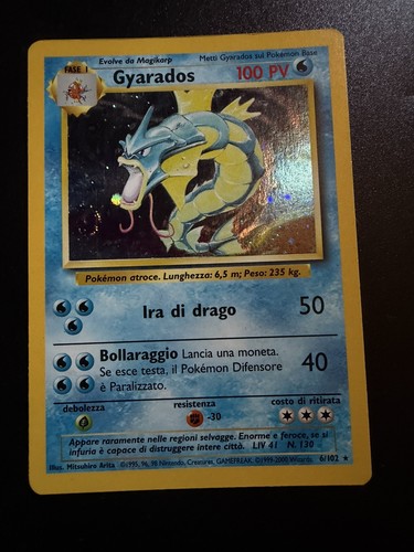 Gyarados set base vintage - set,